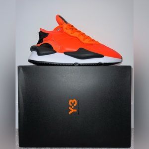*NWT* Adidas Y-3 Kaiwa Solar Orange Black Size US 9